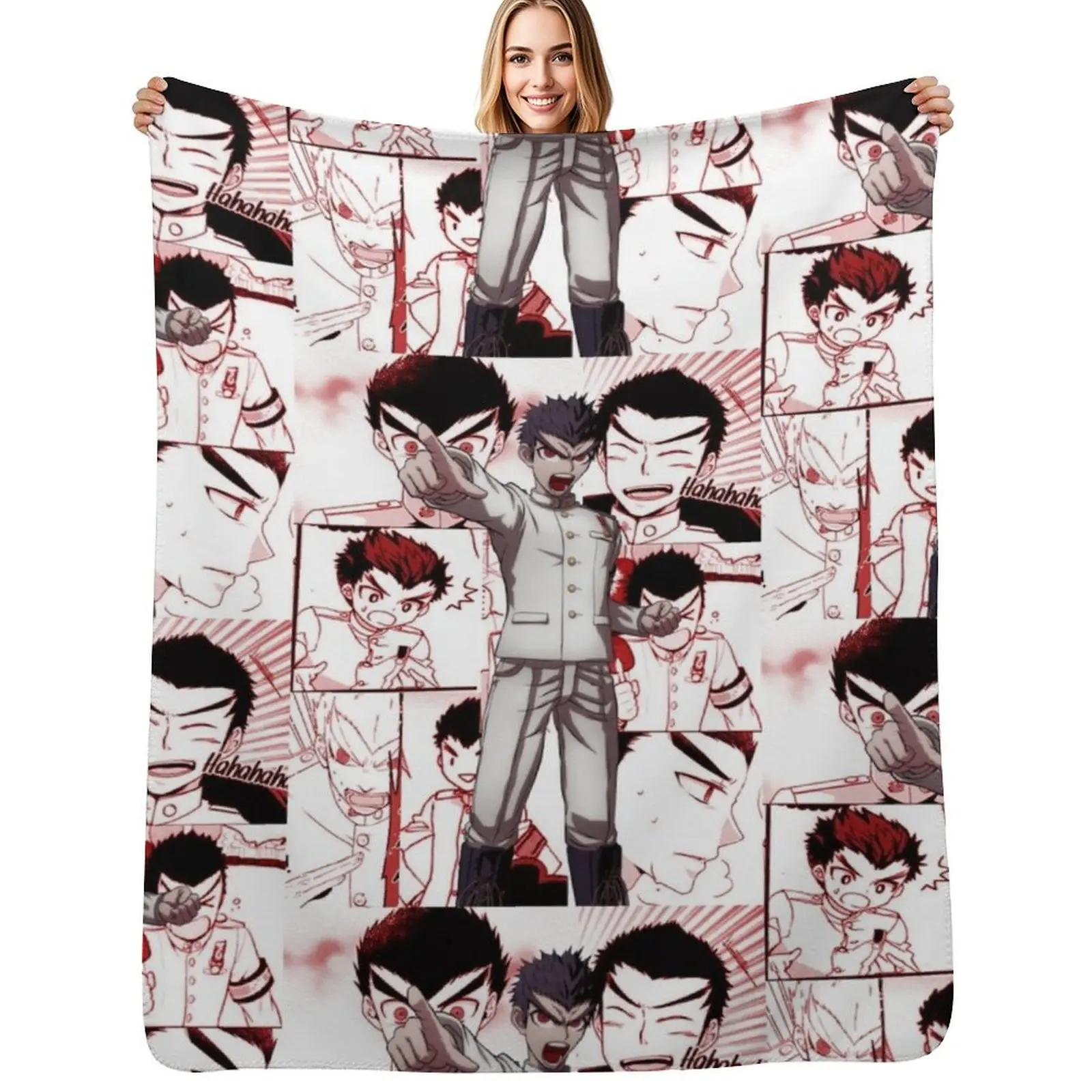 

Одеяло Kiyotaka Ishimaru Manga Collage, тяжелое одеяло для сна, одеяло для дивана-кровати Polar Furrys