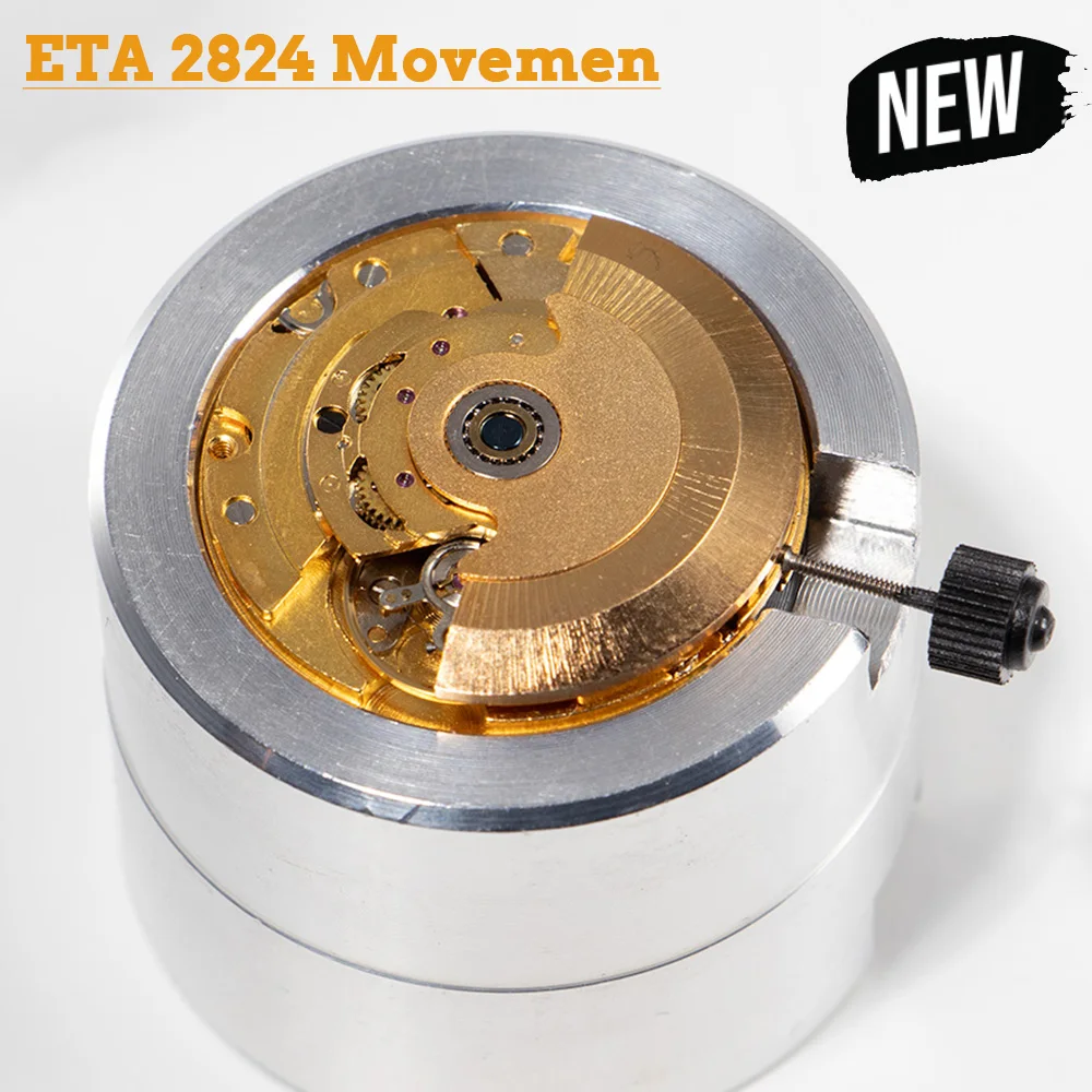 

Запасные части для часов ETA 2824: автоматический механический механизм, версии золотой/серебряной, высококачественная копия 2824, инструменты и наборы для ремонта.