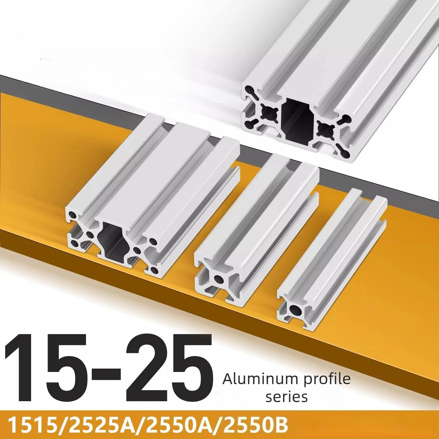 Veekaft EU1515Aluminum Profile 1M for 3D Printer Frame 2525 Rack CNC engraving machine industrial shelf