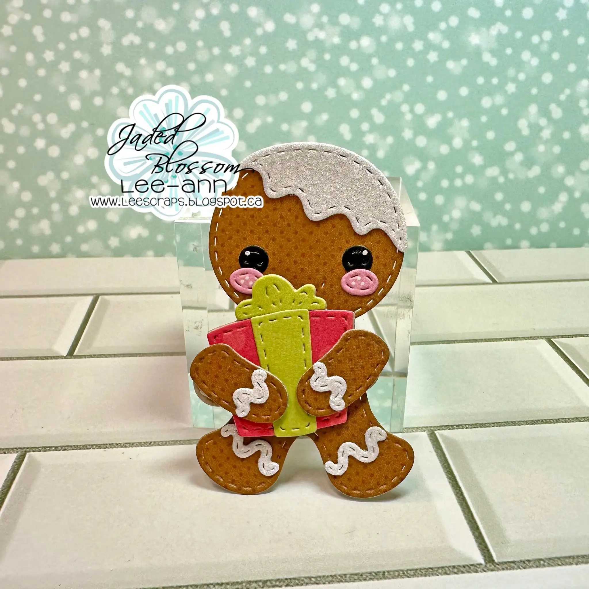 2024 Christmas Gingerbread Letter Faces Clear Stamps Metal Cutting Dies Stencil DIY Scrapbook Card Craft Template Decoration