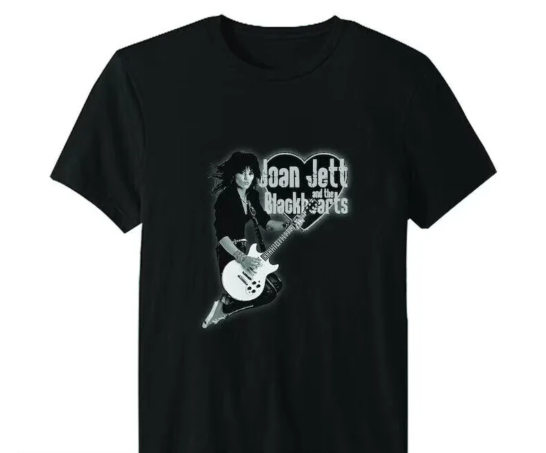 Joan Jett Rocker and the Blackhearts rock singer New Gildan T-shirt USA Size