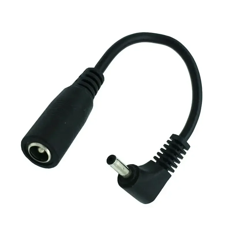 DC Power Conversion Line 5.5 * 2.1mm Female To 5.5 * 2.5mm 3.5 * 1.35mm 90 ° Angled Male Conversion Line DC Line 0.1M