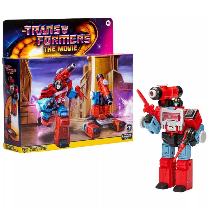 In Stock Hasbro Transformers Toy G1 replica Perceptor Models Anime Movie Toys Robots Action Figures Gifts Hobbies