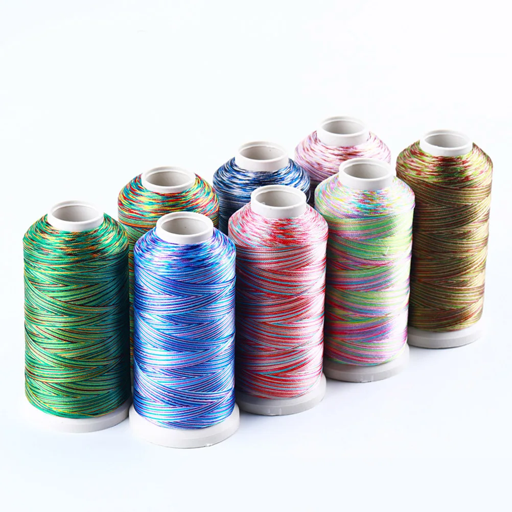 

3 Strand Colored Ice Silk Thread Jewelry Making Cord Clothing Sewing Tassel Wire