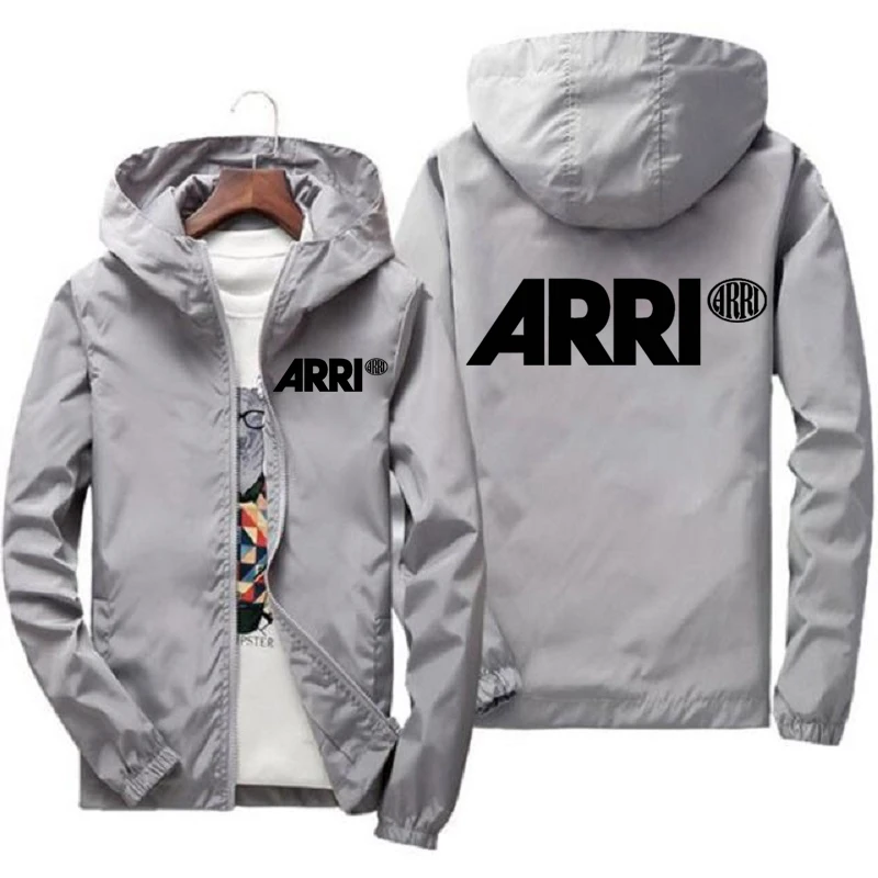 ARRI-Veste à Capuche Imperméable pour Homme, Manteau de Plage Décontracté, Coupe-Vent, Pliable, Protection Solaire