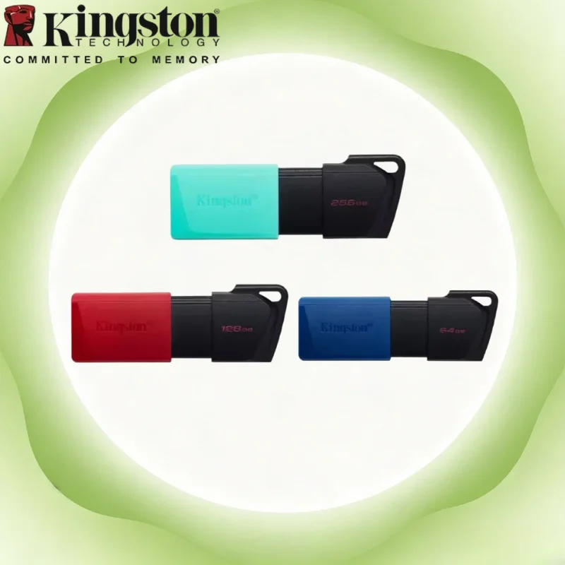 Kingston 64GB 128GB 256GB USB3.2 Gen1 Flash Disk Portable Key Memory Stick Original High Speed USB Drive For Computer