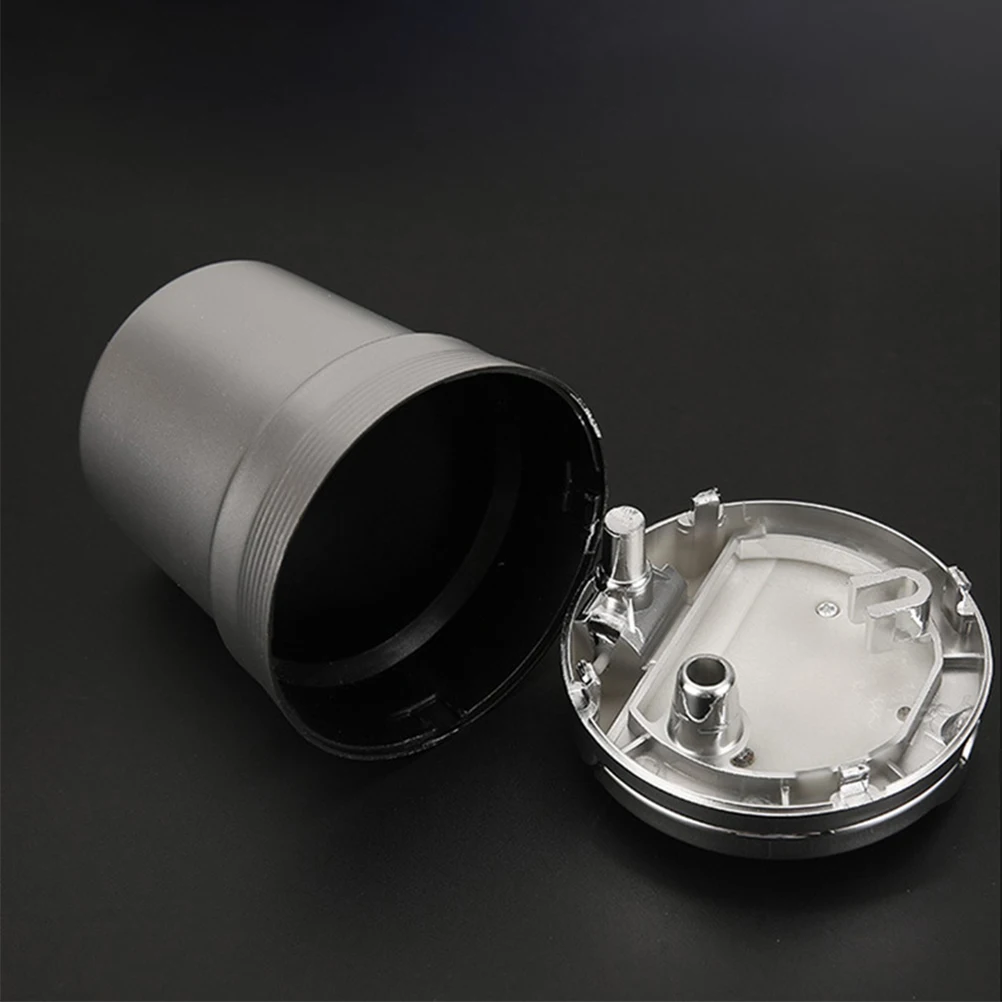 

Vehicle Mounted Led Ashtray Durable Car Smoke Catcher With Lid Odor Proof Detachable Black Plastic Aluminum Alloy Cigarette