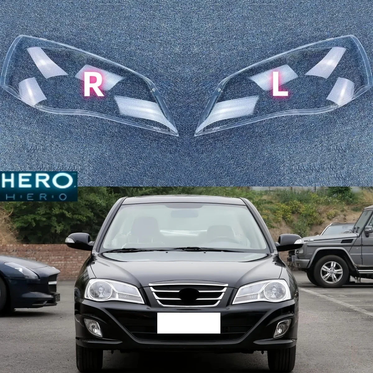 For Hyundai Elantra 2011 2012 2013 2014 Articles Cars Headlights Lamp Cover Replace The Original Lampshade