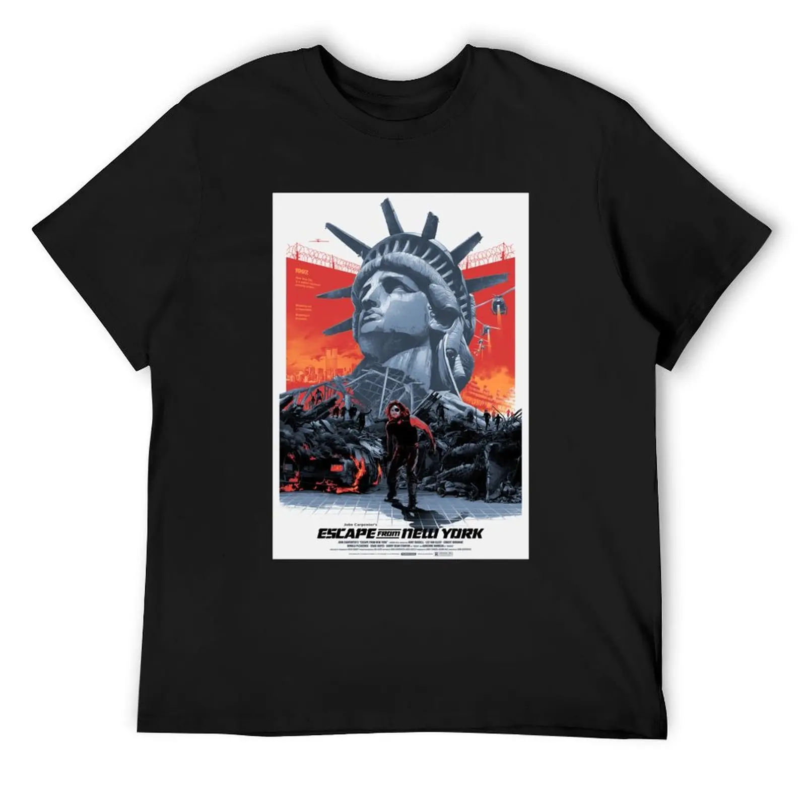 

Escape New York Alternative T-Shirt graphics Personalized t-shirt luxury t-shirt oversized t shirt men