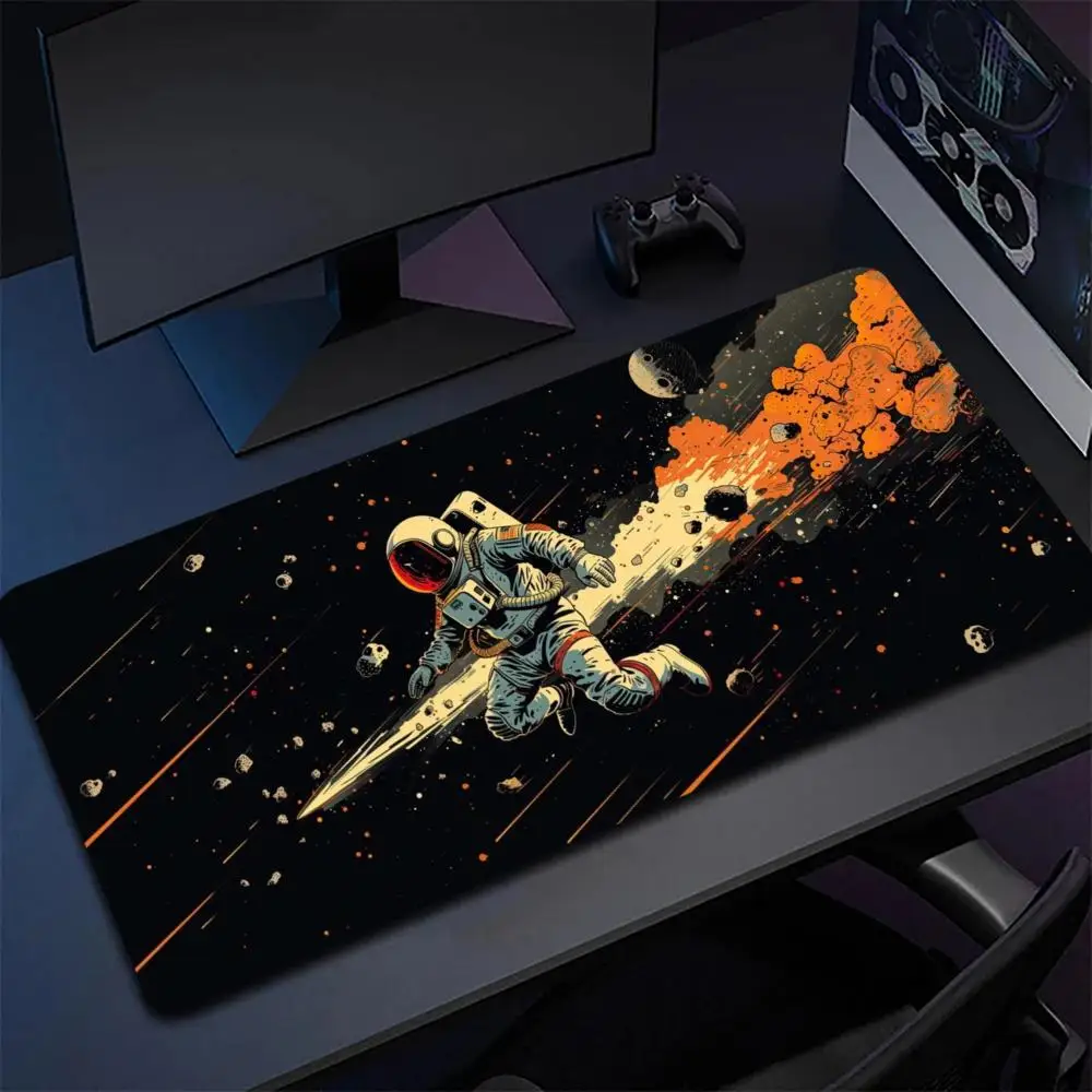 

Mouse Table mat for work desk XXL Keyboard and mouse Astronaut mat Mouse mat XXL Mousemat 90x40 Computer mouse mat Pad