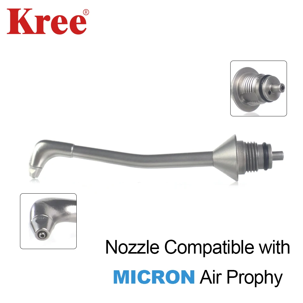 

Dental nozzles Micron Air Prophy Sandblaster Gun Head Wear-resistant Replacement Nozzle for Dentistry Sandblasting Tools