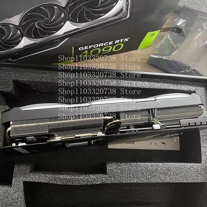 حافظة بطاقات الرسومات MSI RTX 4090 24G VENTUS 3X OC Wanshida مع صندوق ألوان وليس بطاقة الرسومات نفسه