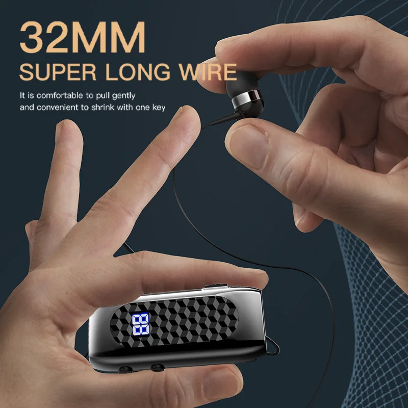DR13 K55 PK F920 Pro سماعة لاسلكية قابلة للسحب محمولة بلوتوث 5.2 سماعة الاهتزاز الرياضة تشغيل سماعة 20H وقت الموسيقى