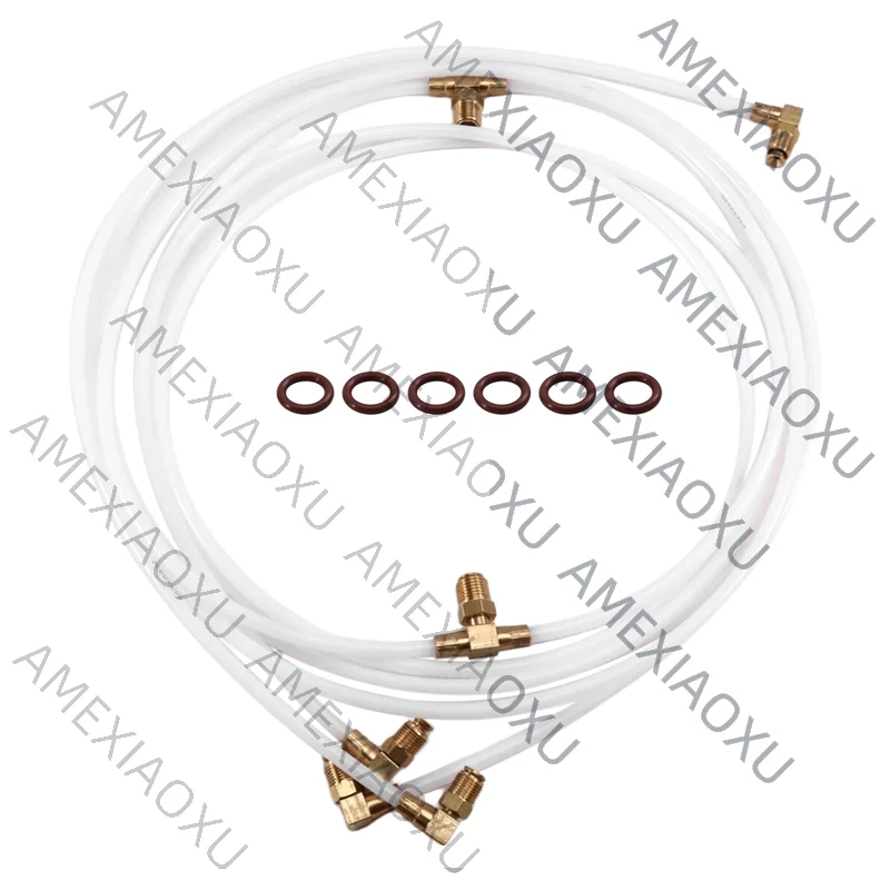 

HYDTH81-8393F0M Convertible Power Top Hydraulic Fluid Lines & Connectors For Ford Mustang LX & GT 1983-1993