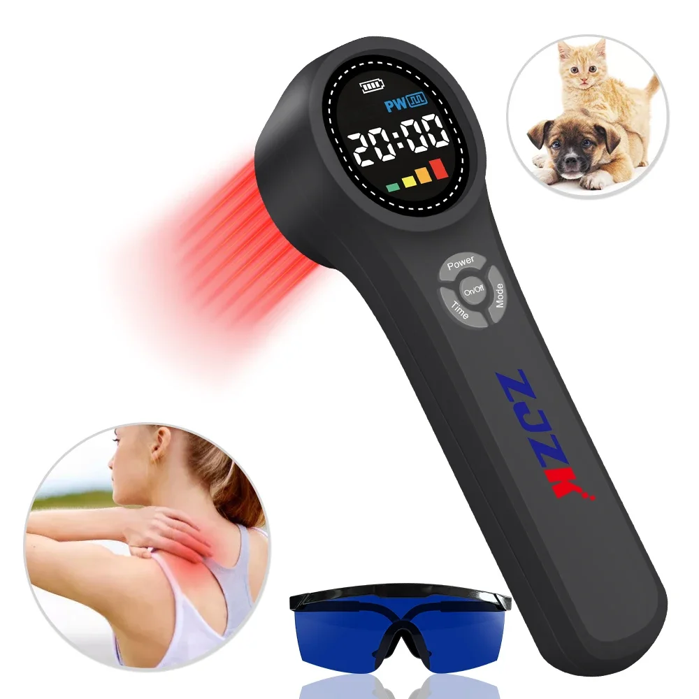 

New LLLT 4X980nm 4X810nm 16X660nm Level Laser Pain LLLT Cold Laser Therapy Instrument Low Healing Reduce Inflammation