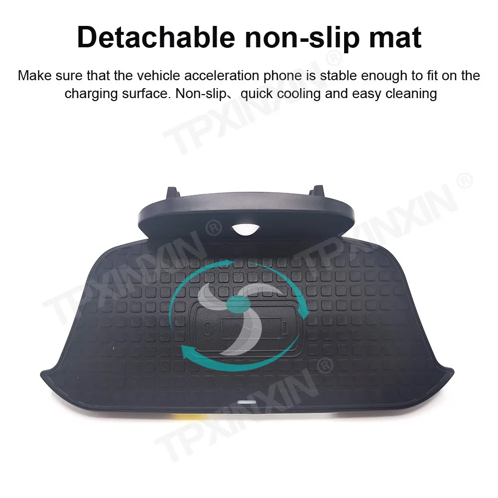 For BMW MINI  2014-2023 Quick QI Car Wireless Charger Fast Charging Intelligent Infrared Mobile Phone Dashboard