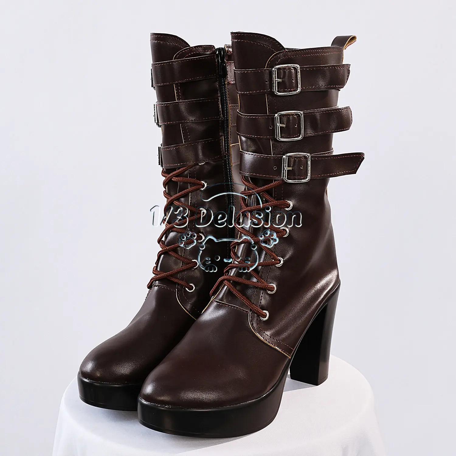 Zenless Zone Zero Yuzuha Namihama Cosplay knee-high boots Shoes Anime Character Halloween Carnival Part 1/3Delusion