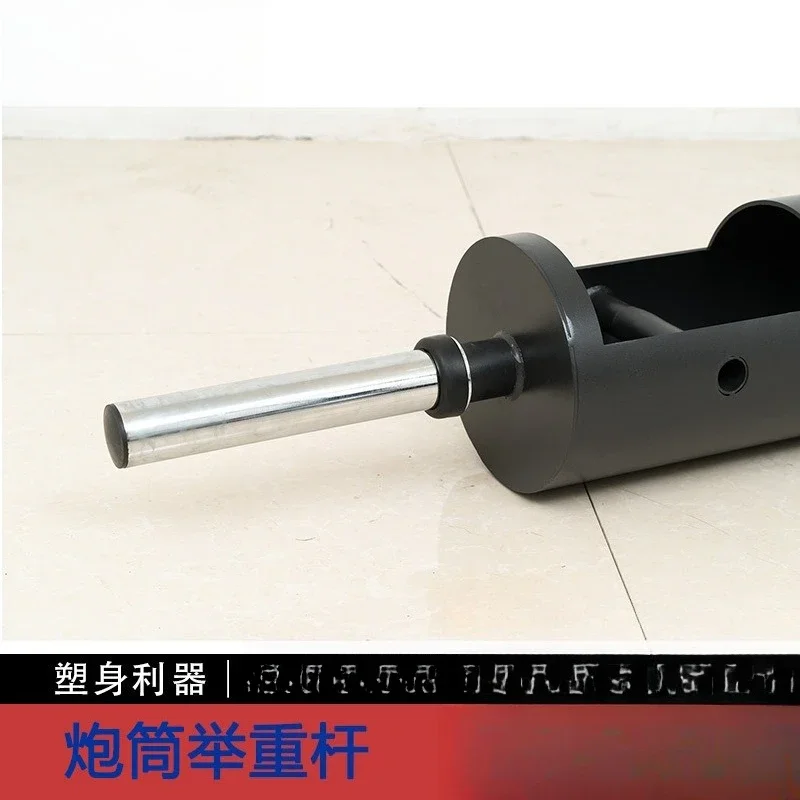 Strongman Barrel,Weightlifting Cylinder Barbell, Hercules Weightlifting Competitive Training Pole Barbell Pole Fitness Equipment
