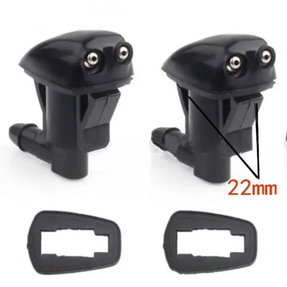 2PCS Wiper Sprayer Front Glass Sprayer For Toyota E120 2003-2008 Corolla 2003-2005 Camry XV30 2002-2006 Wear Parts