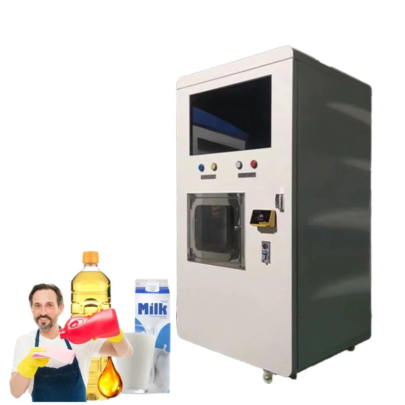 

Full Automatic Ized Commercial Coin Operated Laundry Liquid Refill Detergent Soap Liquid Dispenser Vending Machine