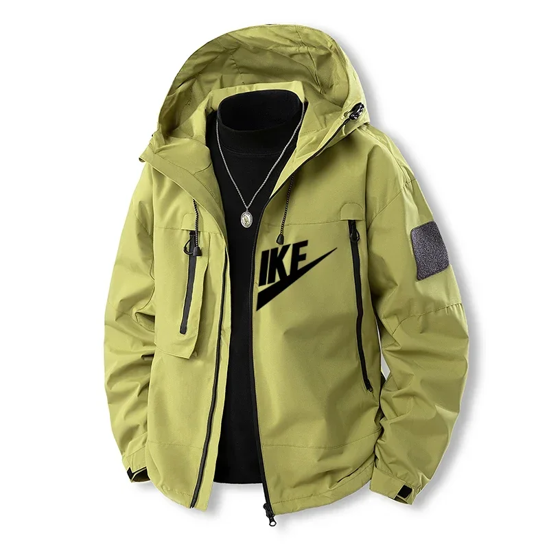 سترة واقية جديدة للخريف والشتاء للرجال أوروبية وأمريكية لعام 2025 مع سترة رياضية مطبوعة بسيطة وعصرية #5