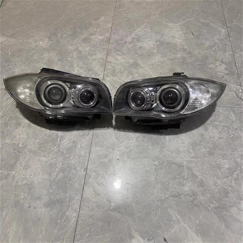 Car Headlight half assembly For BMW 1 series 120i 135i E87 e81 e82 DRL daytime running light turn signal head lamp