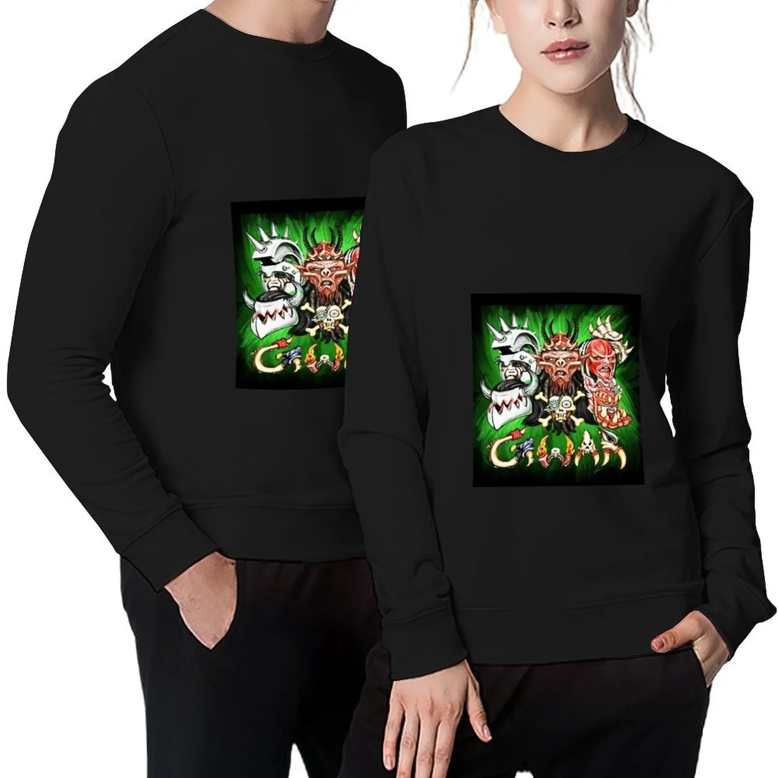 

gwar band Pullover aesthetic clothing japanese style korean clothes mens clothing sports sweatshirt man