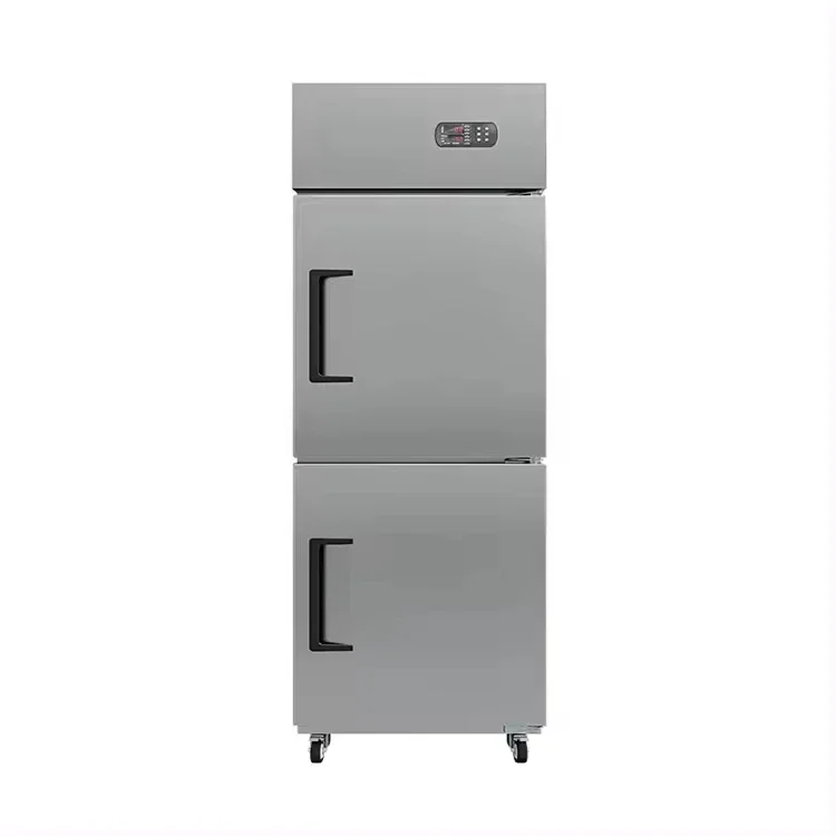 Wholesalers and merchants four-door double-temperature vertical air-cooled refrigerator restaurant kitchen freezer