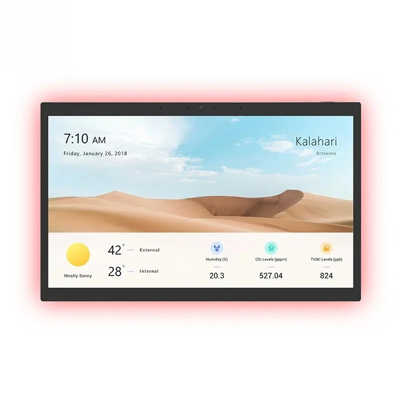 Factory Hotel Automation Wall Mount Tablet With Rj45 Touch Screen Smart Home   Control Display Tablet With RK3566