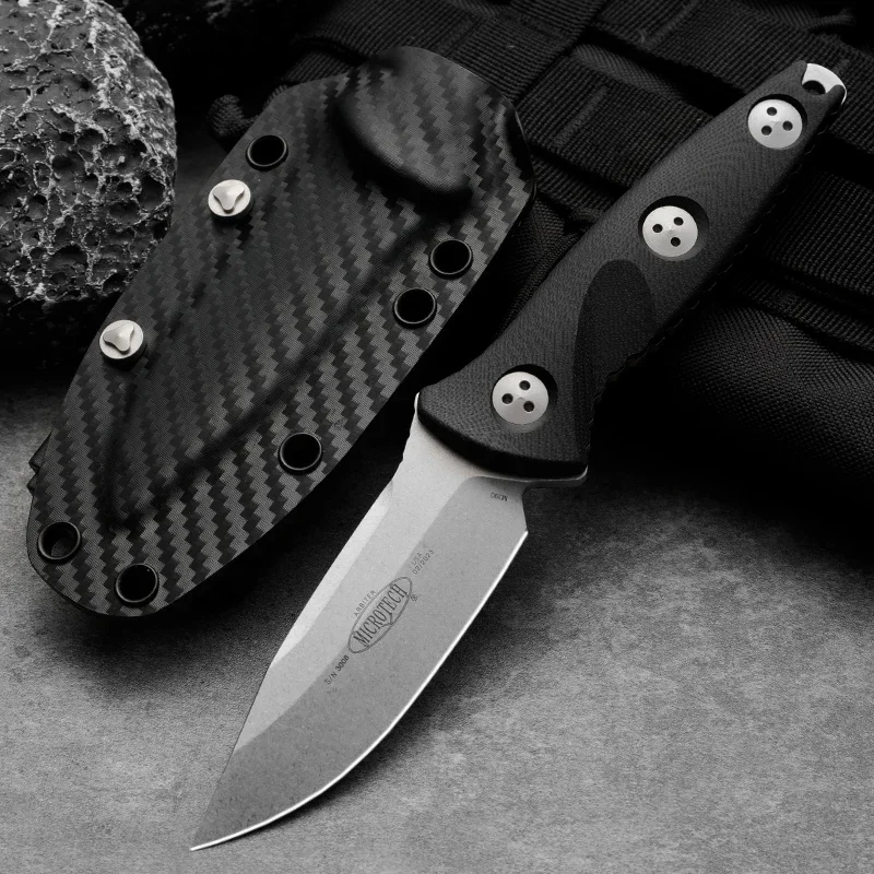 Уличный нож HUANGFU M390 из порошковой стали с ручкой G10 для охоты и приключений выживания