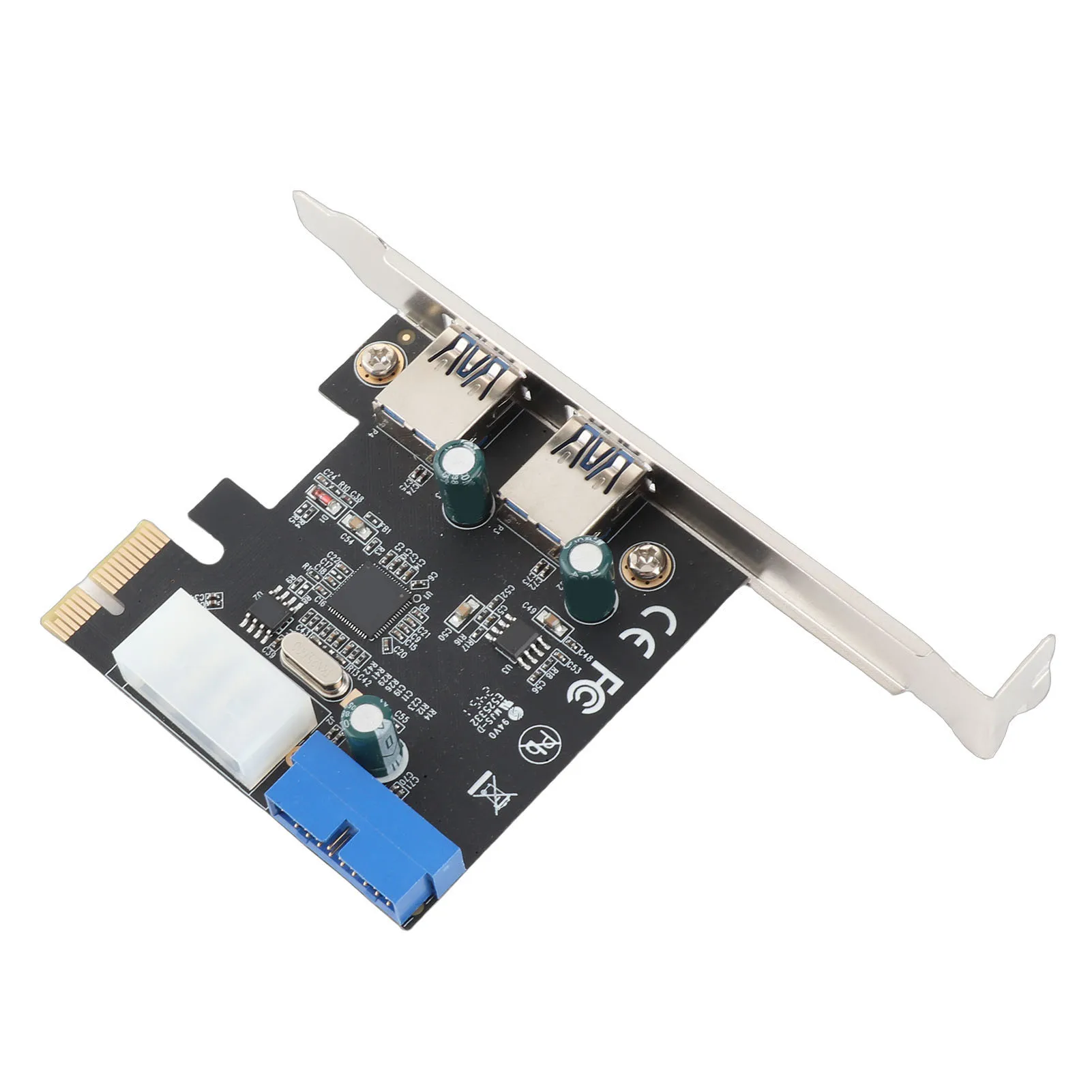 USB3.0 Expansion Card Controller Card Adapter 19 Pin 4P Pcie Usb Card for Windows8.1 for   32/64 for  7 32/64
