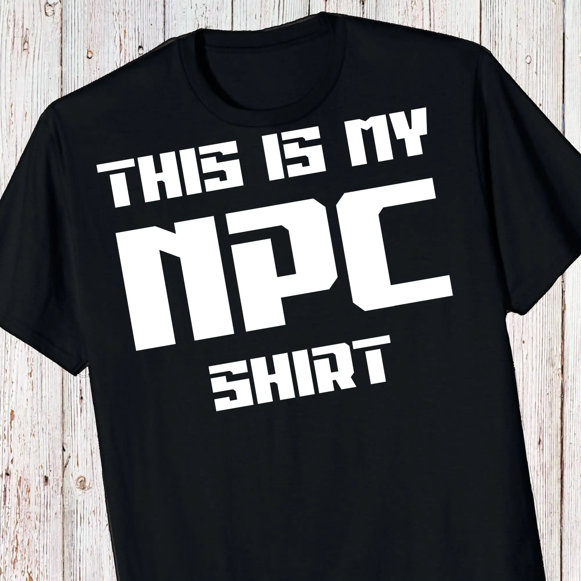 

Забавная футболка NPC Gamer Веселые игры для геймеров Geek Fan Nerd