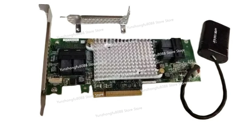 

ASR-81605ZQ 12Gb/s 16-port PCI-E3.0 X8 SAS/SATA RAID Adapter+battery