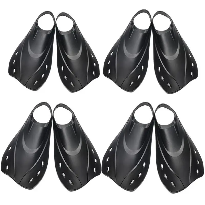 

Swimming Diving Fins Comfortable Swim Fin Compact Short Flippers Swimming Training Fins Ergonomic Comfortable Swim And Diving