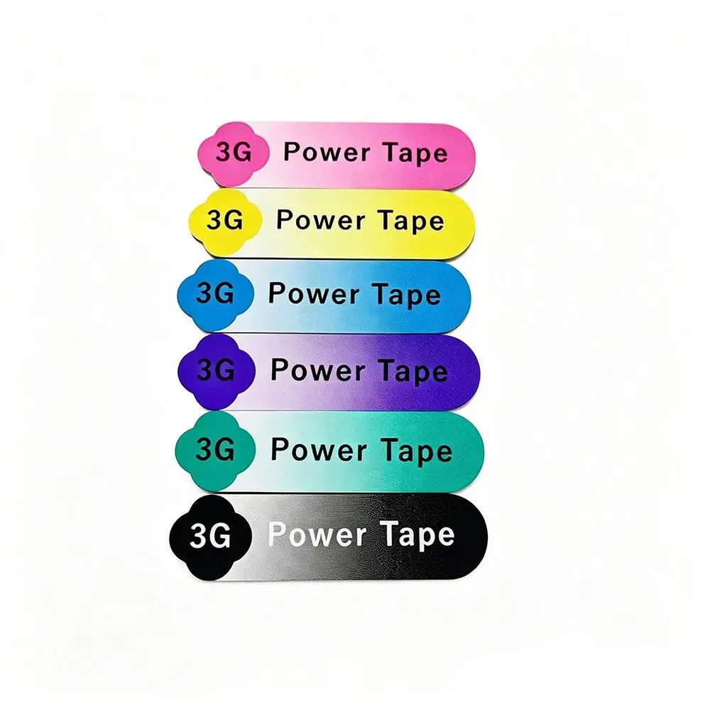 Gradient Color Pickleball Racket Weight Tape 3G Weight Adhesive Backed Tennis Racket Weighted Sticker Self-Stick Strip Shape