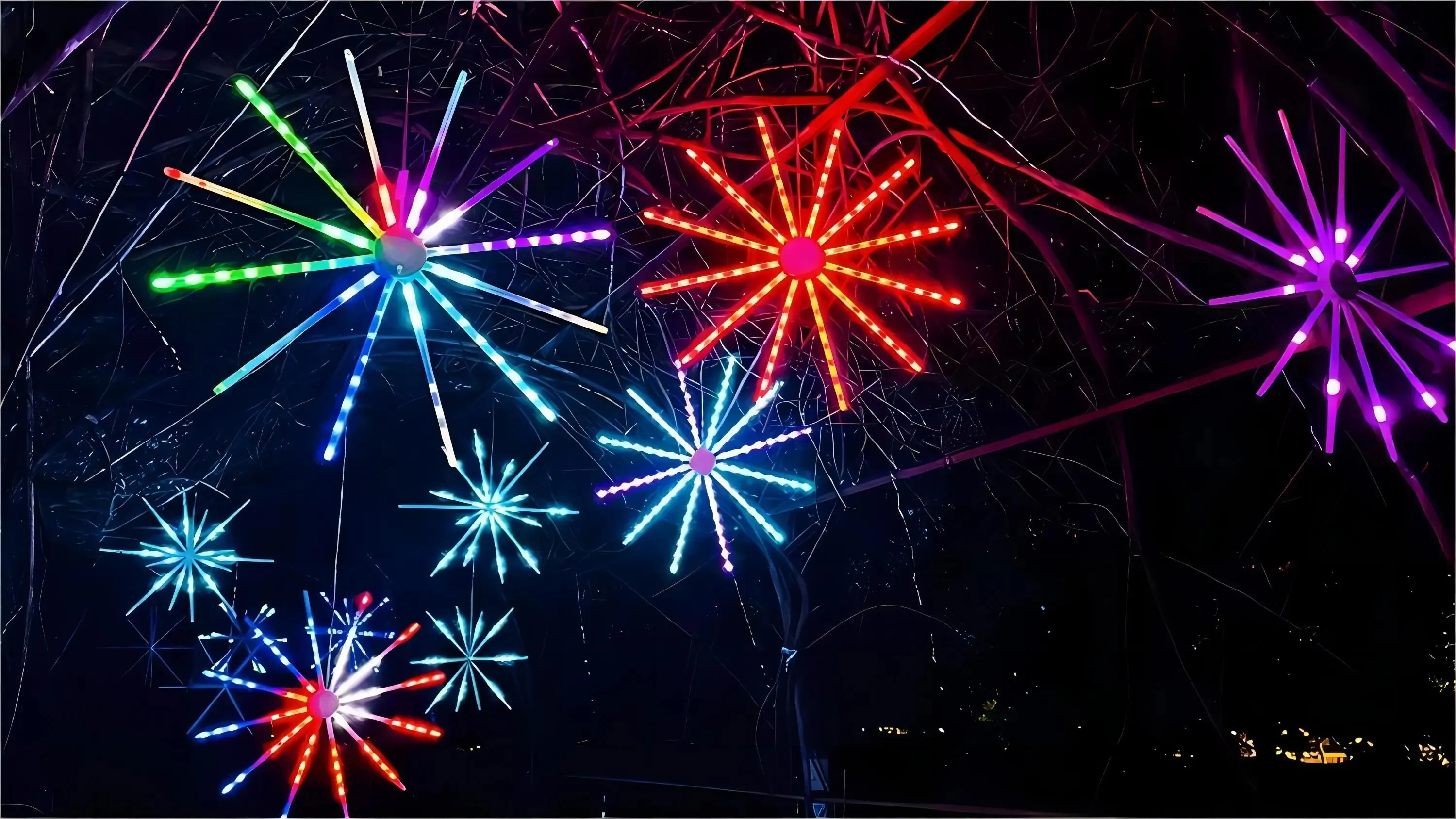 Enquêter d'Artifice Intelligent d'Nikavec Télécommande, Bande Lumineuse LED RVB, 22 Modes, pour Chambre à Coucher, USB