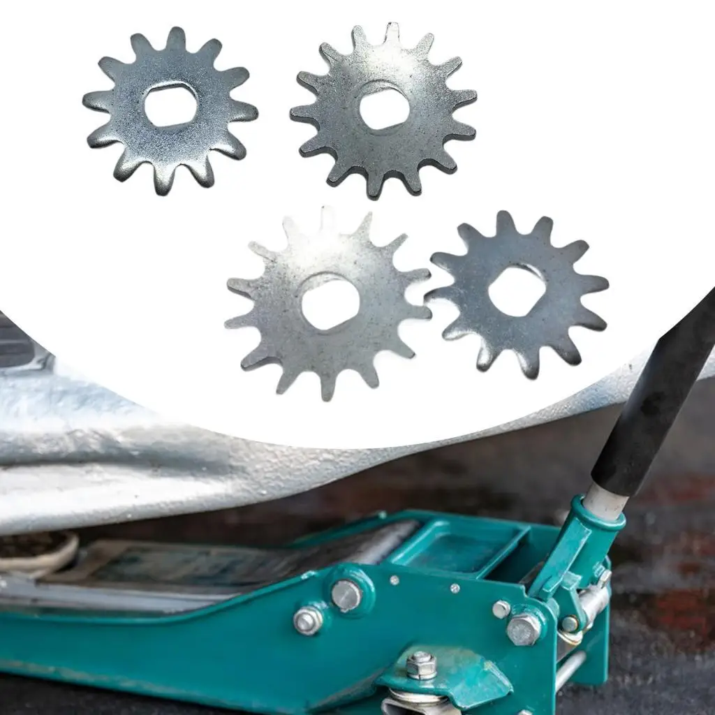 2Pcs 3T/4T Horizontal Jack Gear Easy to Install Heavy Duty Repair Fittings for Vehicle Repairing Mechanics Professionals