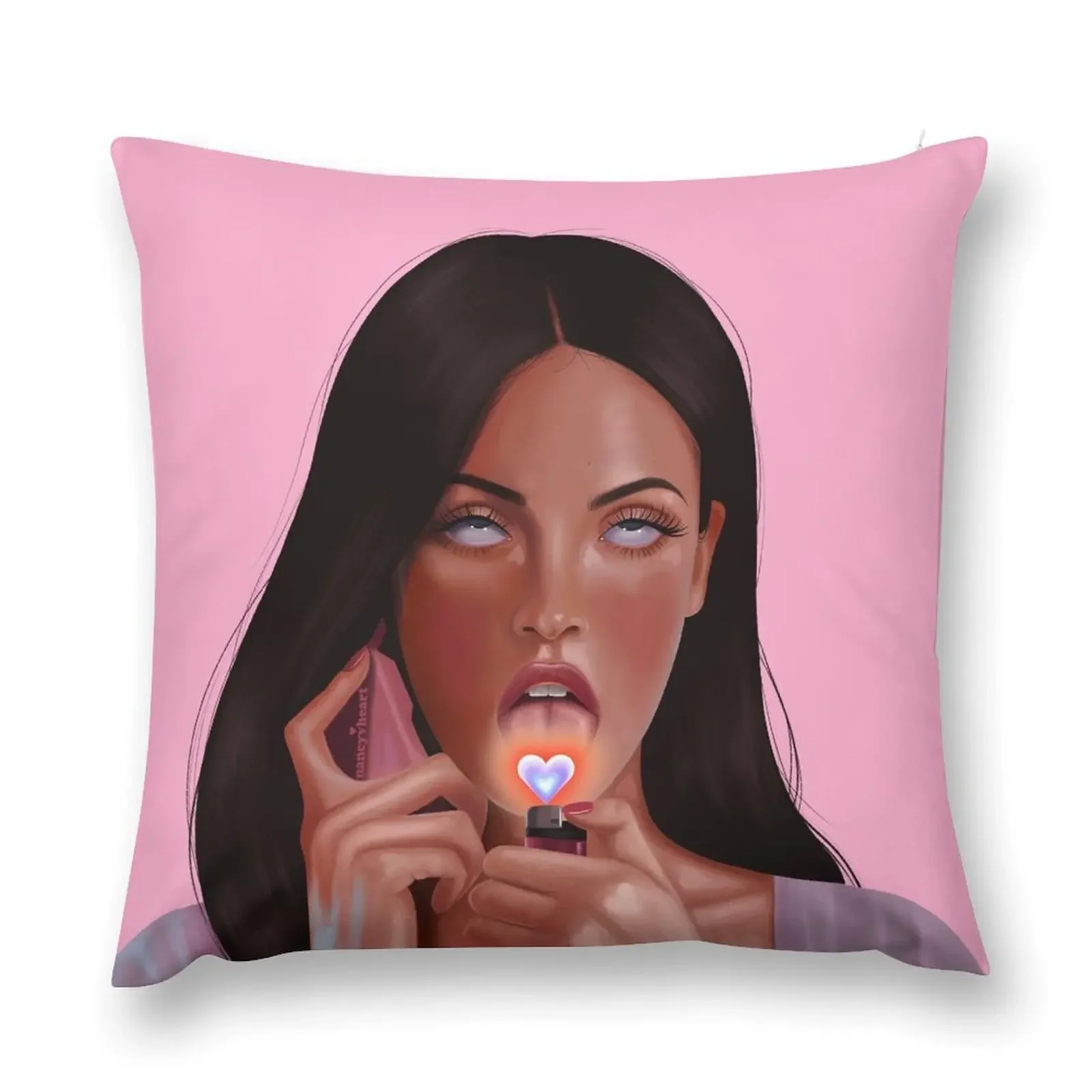 

Jennifer’s Body hearts Check Throw Pillow Cushions For Decorative Sofa Cushion Covers For Living Room pillow