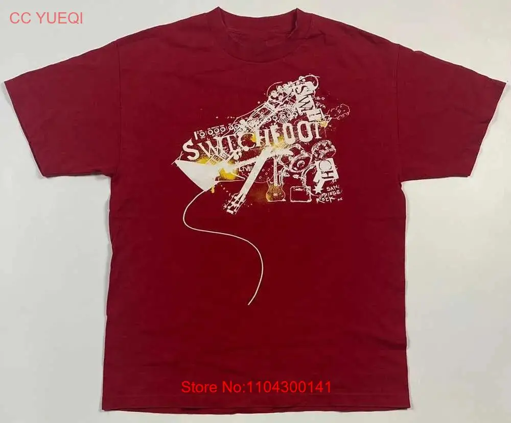 SWITCHFOOT SAN DIEGO T-Shirt Short Sleeve Cotton Red Men Size S to 5XL K3687