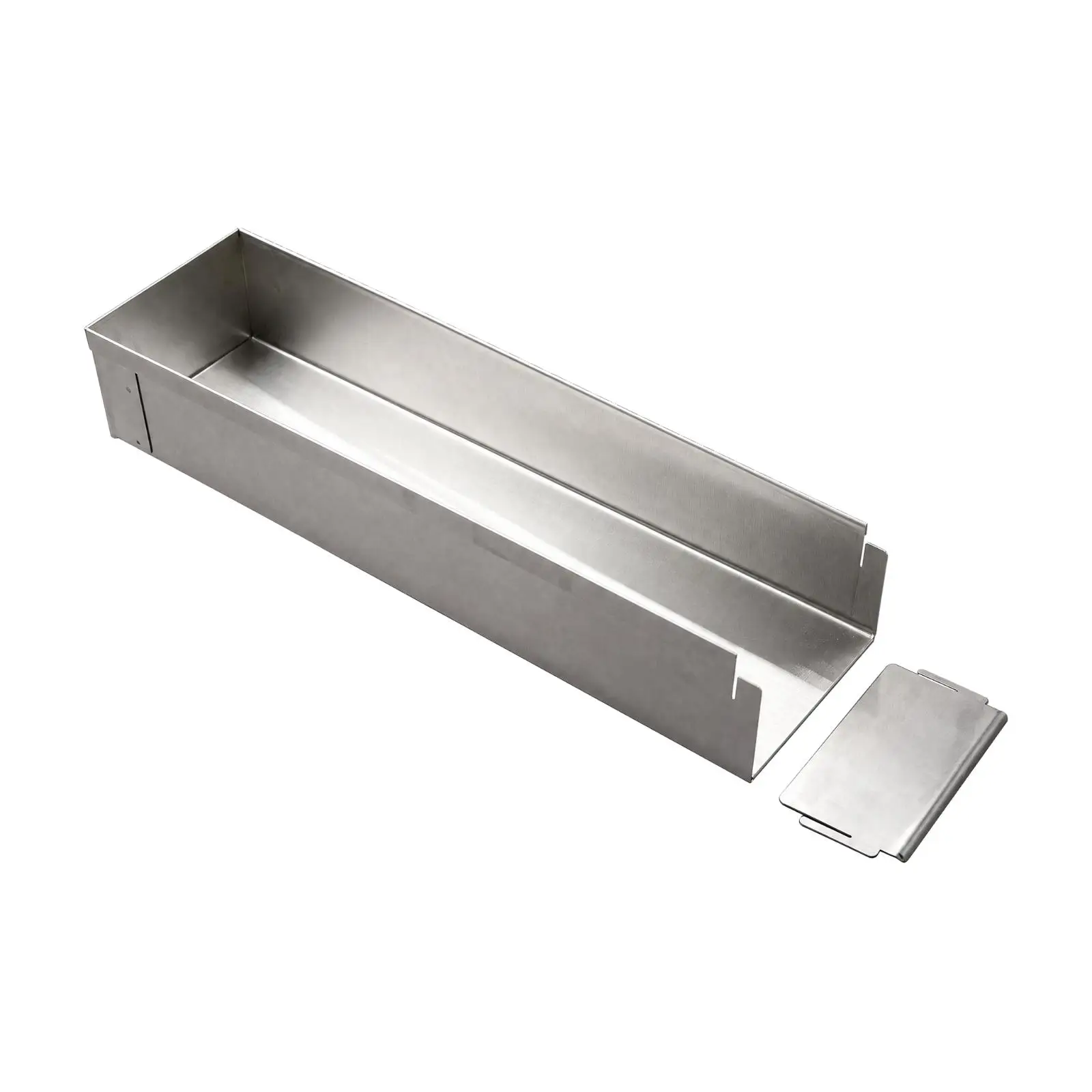 Rectangular Stainless Steel Tiramisu Pan with Visible Measurements for Layered Cake Dessert Baking Mold for Family Treats