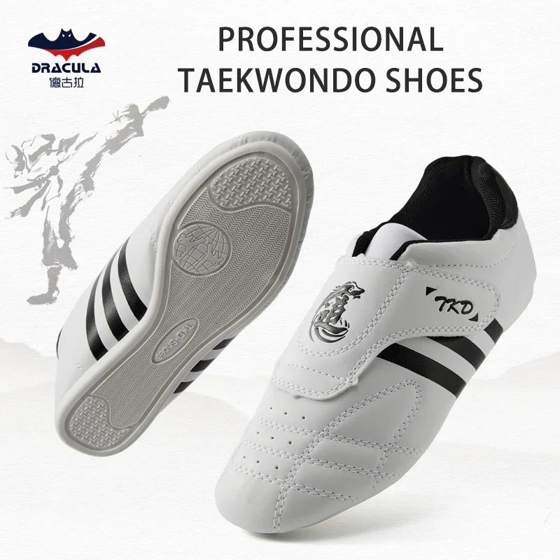 Taekwondo Shoes for Men, Women, and Children, Adult Professional Training Soft Thin Sole Karate Shoes