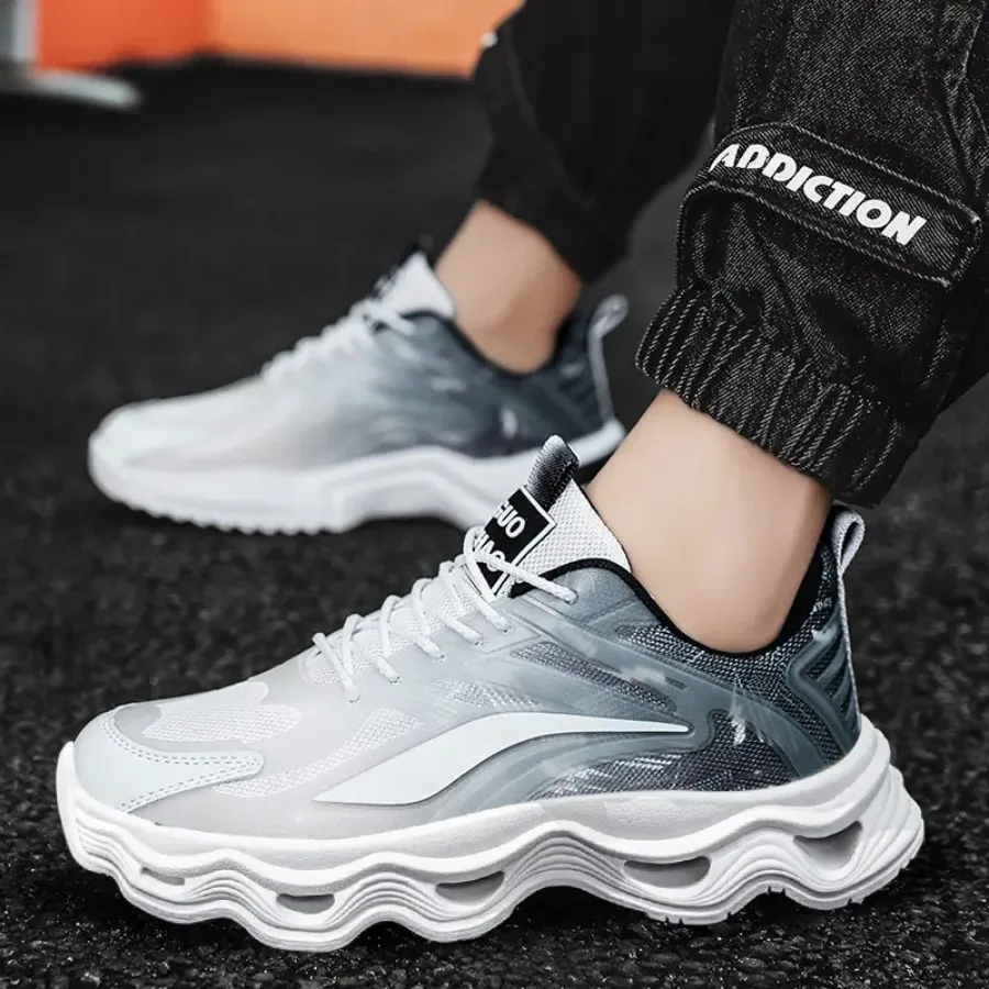 

Men'S Casual Sports Shoes Trendy Mesh Running Shoes Suitable for All Seasons