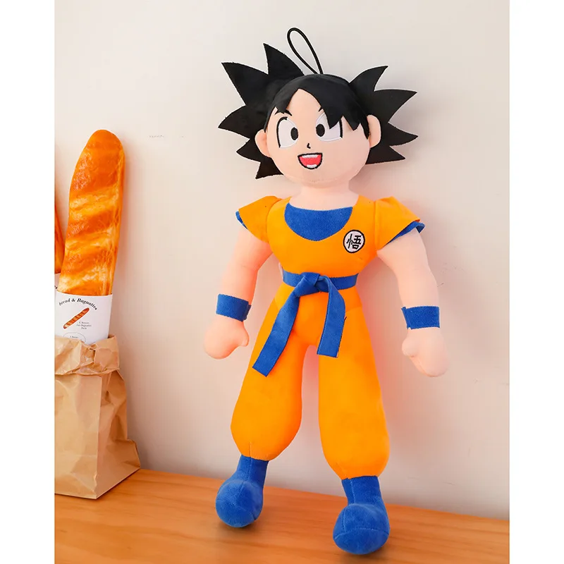 Hurtownie nowy siedem Dragon Ball Goku 43/55/70cm rysunek klasyczna animacja Super Saiyan lalka rzuć poduszka lalka zabawka hurtownia prezent