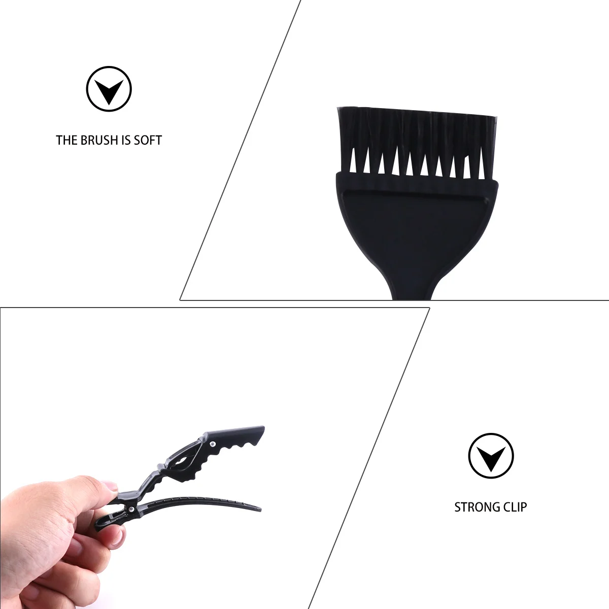 31Pcs Hair Dyeing Tools Kit Hair Coloring Brushes Combs Gloves Bowls for Home Salon DIY Professional Use Dyeing Bowl - Image 4