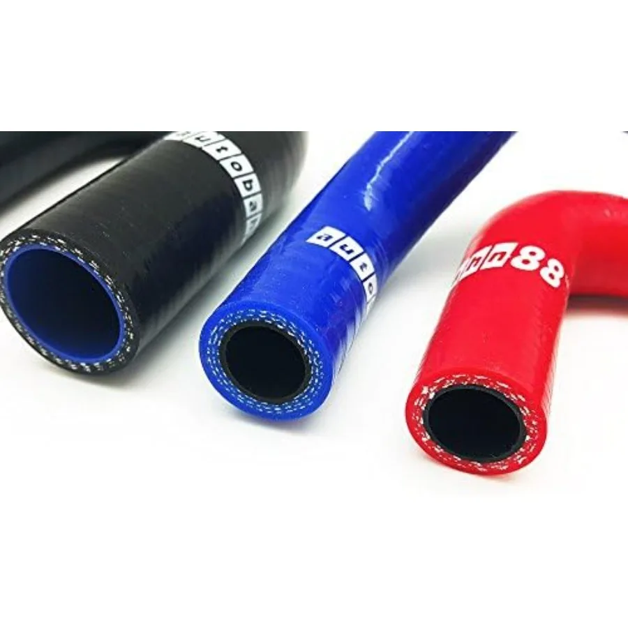 طقم خرطوم سيليكون لتنفس المحرك لـ 19892002 Nissan Skyline GTR R32 R33 R34 RB26DETT BNR32 BCNR33 BNR34 لون أحمر عالي الأداء