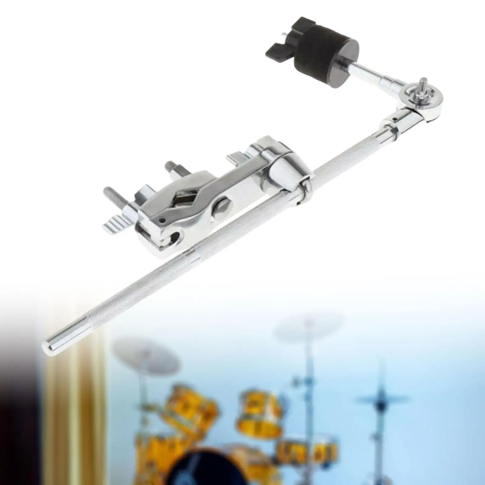 

Cymbal Arm Attachment Adjustable Professional Metal Drum Extension Clamp for Drum Percussion Instrument Cymbal Parts Accessories