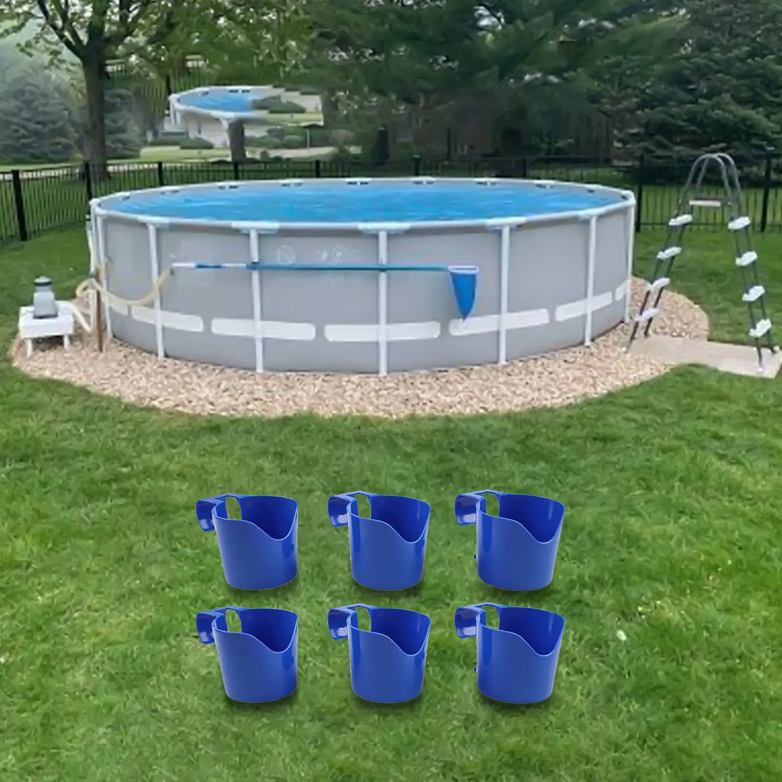 Pool Parties As Picture Above Ground Pool Accessories Easy Install Pool Cup Holder Beverage Holder Ample Quantity For Needs