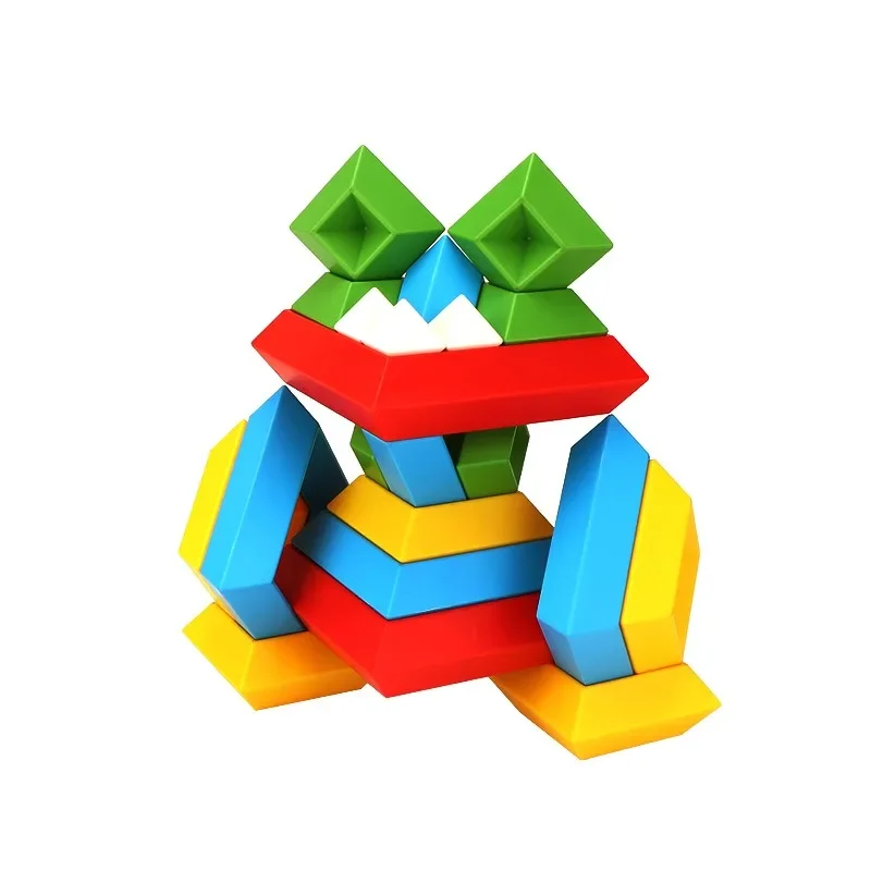 Big Size Building Blocks Classic Creative Building Block Pyramid Educational Toys Gift Kids  Balanced Stacking Height DIY Model