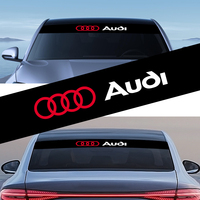 1x Car Windshield Sticker Fashion Sport Decals Decoration Sticker Styling For Audi A7 Q2 Q3 Q5 Q7 A3 8P 8V 8L A5 A6 C6 C5 C7 TT