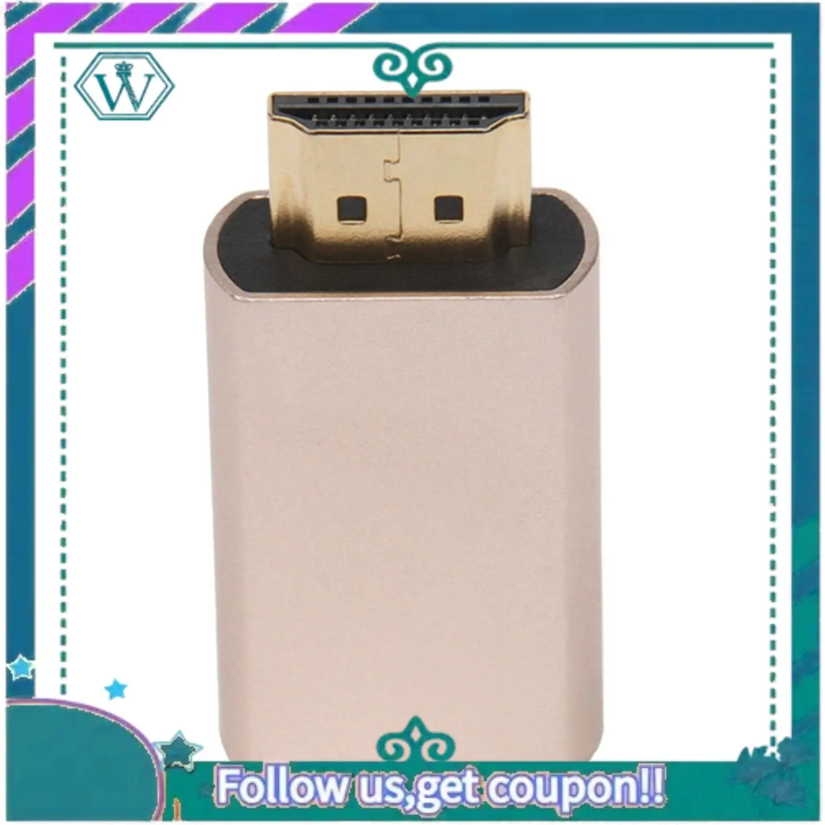 A75Q-20X держатель сигнала экрана блокировки KVM HDMI2.0 виртуальный адаптер EDID DDC заглушка для эмулятора дисплея 3840X2160